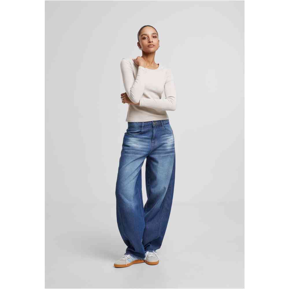 Urban Classics - Heat slim Longsleeve top - Grijs